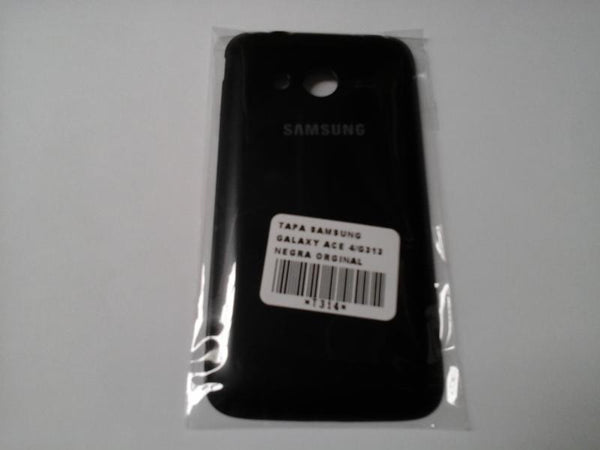 Tapa Samsung Galaxy Ace 4 Lte G313 - Negra Sin Marco