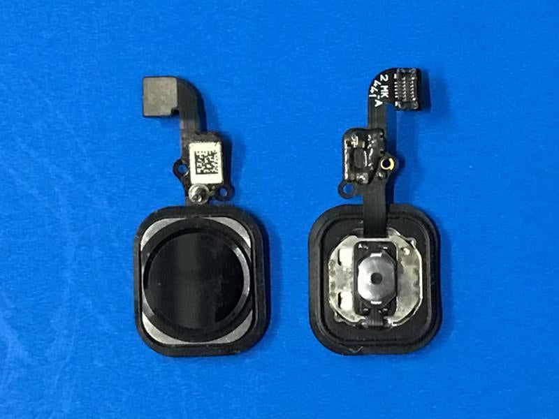Flex Boton Home Sensor Huella Iphone 6G 4.7 A1586 A1549 - Negro