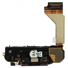 Flex Rack de Carga Timbre Antena WIFI Iphone 4GS 4S A1387 - Negro