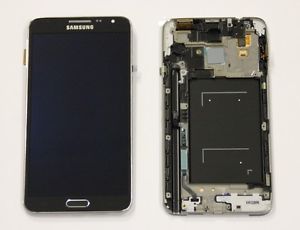 LCD Pantalla Samsung Galaxy Note 3 Neo N7505 Completa - Gris con Marco