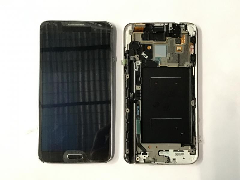 LCD Pantalla Samsung Galaxy Note 3 Neo N7505 Completa - Gris con Marco