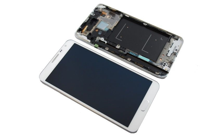 LCD Pantalla Samsung Galaxy Note 3 Neo N7505 Completa - Blanca con Marco