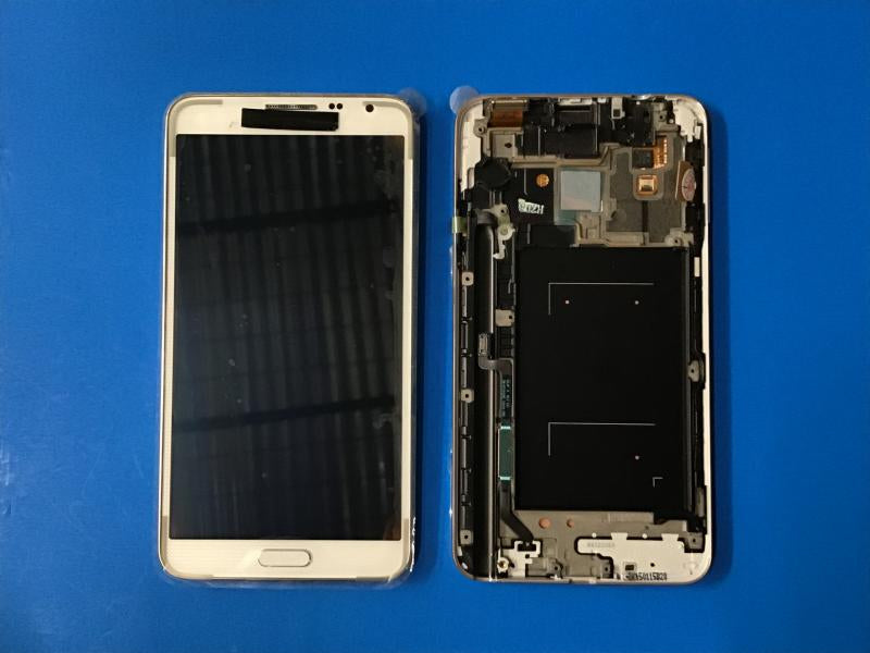 LCD Pantalla Samsung Galaxy Note 3 Neo N7505 Completa - Blanca con Marco