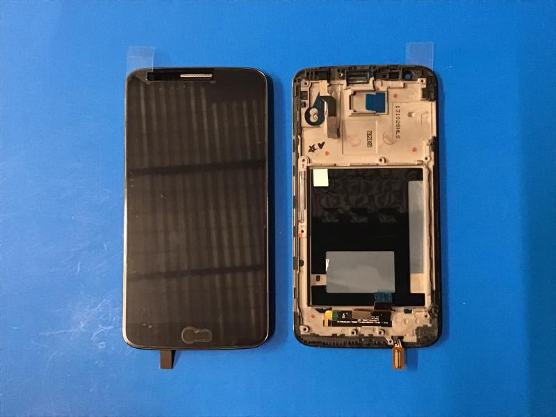 LCD Pantalla LG G2 D800 At&t Completa - Negra con Marco