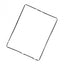Marco para Tactil Ipad 3 A1416 A1430 A1403 Ipad 4 A1458 A1459 A1460 Negro