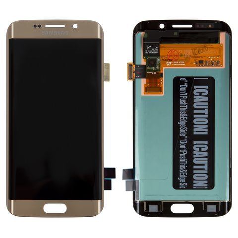 LCD Pantalla Samsung Galaxy S6 Edge G925 Completa - Dorada Sin Marco