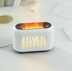 Difusor Aroma Humidificador Llama - Blanco