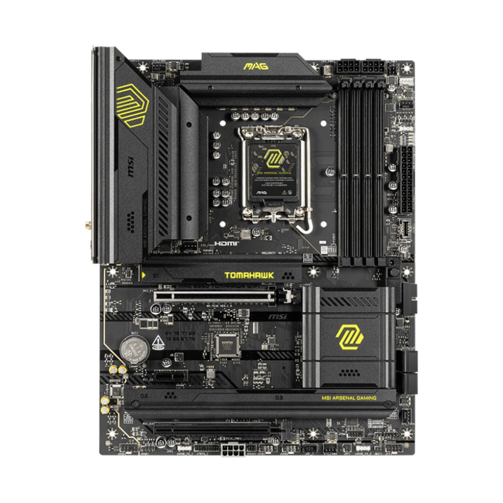 Tarjeta Madre Msi Mag B860 Tomahawk WIFI LGA1851 Atx DDR5 911-7E39-001 Negro - Negro