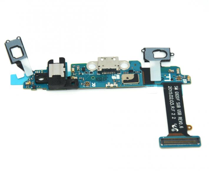 Flex Rack de Carga Jack Audio Sensores Menu Navegador Home Microfono Samsung S6 G920 4G Lte