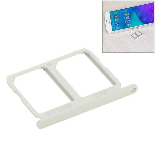 Bandeja Sim Samsung Galaxy S6 Dual S6 Edge G925F - Plateada