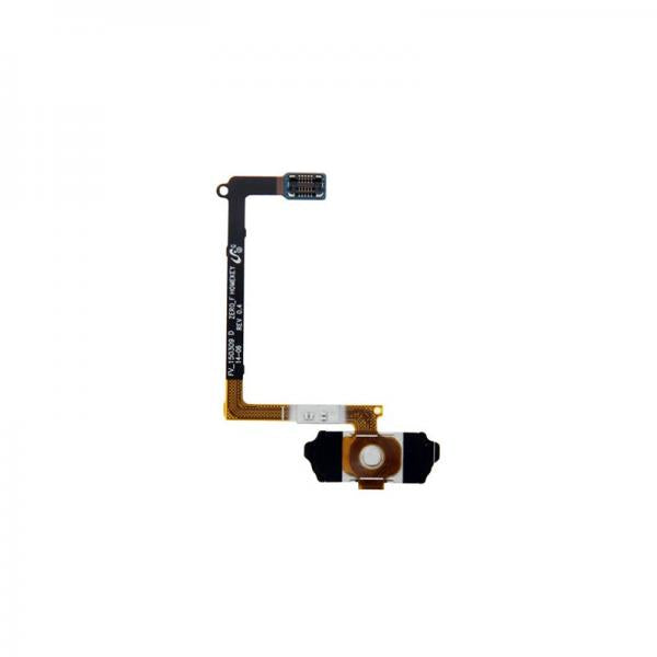 Flex Boton Home Sensor Huella Samsung Galaxy S6 Edge G925F - Negro