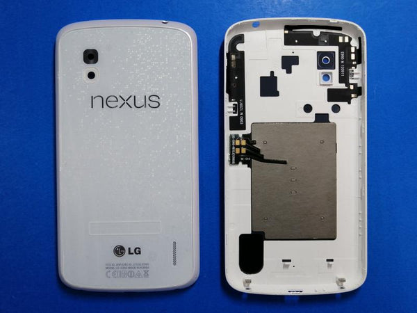 Tapa LG Nexus 4 E960 E950 - Blanca Sin Marco