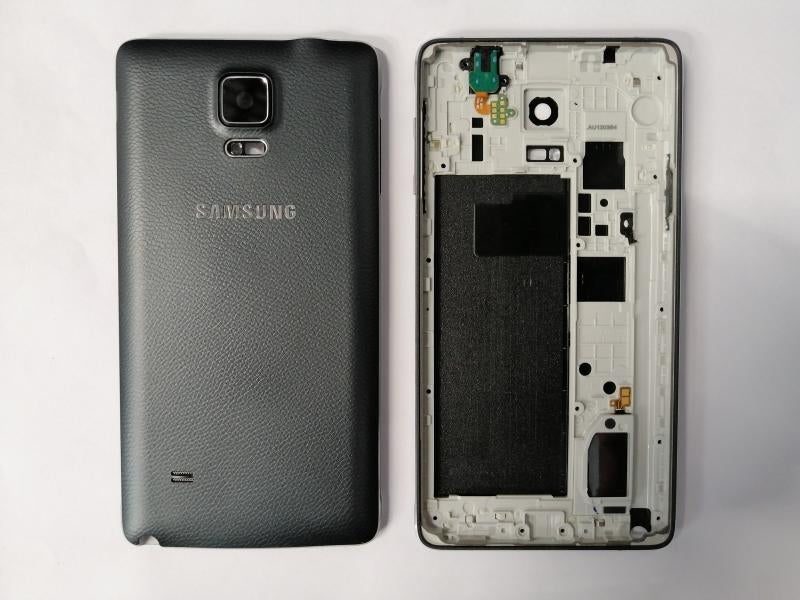 Tapa Samsung Galaxy Note 4 N910 - Azul con Marco