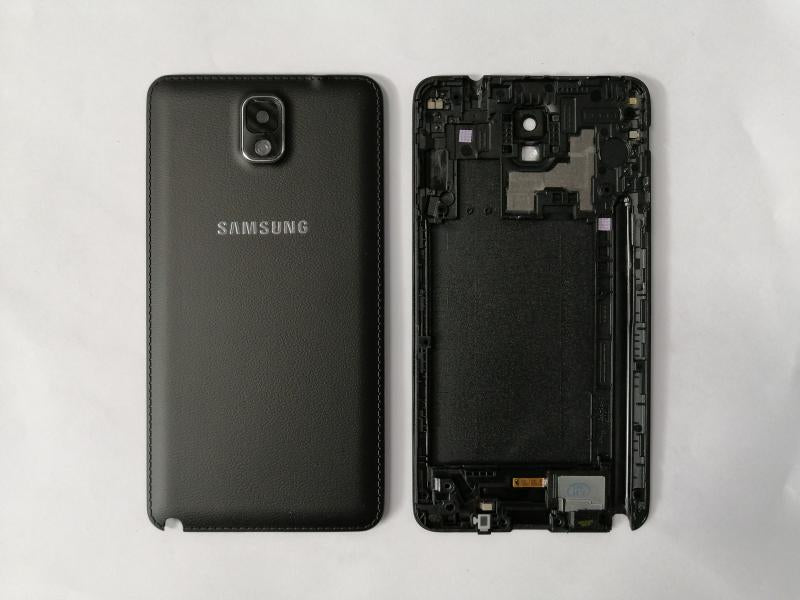 Tapa Samsung Galaxy Note 3 N9000 Original - Negra con Marco