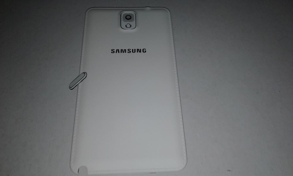 Tapa Samsung Galaxy Note 3 N9000 Original - Blanca con Marco