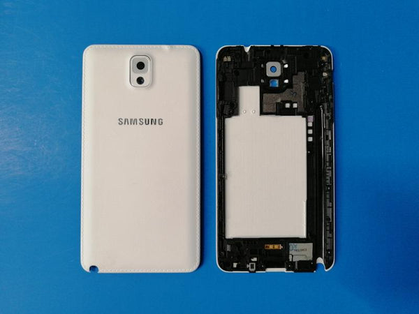Tapa Samsung Galaxy Note 3 N9000 Original - Blanca con Marco