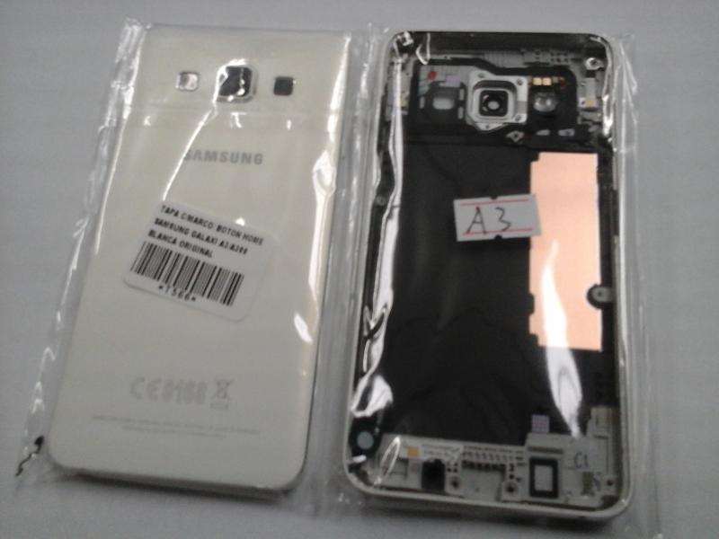 Tapa Samsung Galaxy A3 A300 - Blanca con Marco