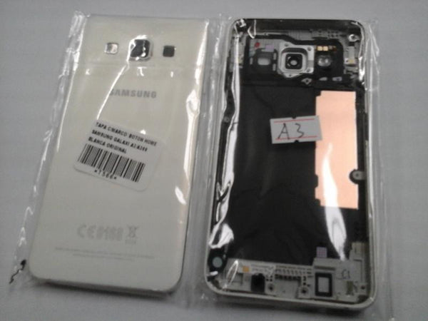 Tapa Samsung Galaxy A3 A300 - Blanca con Marco