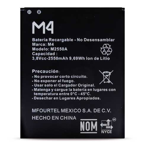 Bateria M4 M2550A