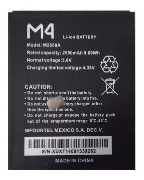 Bateria M4 M2550A