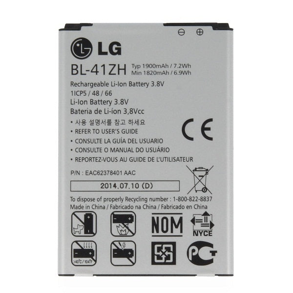 Bateria LG BL-41ZH L90 H340 H326 C50 Leon D290 D213