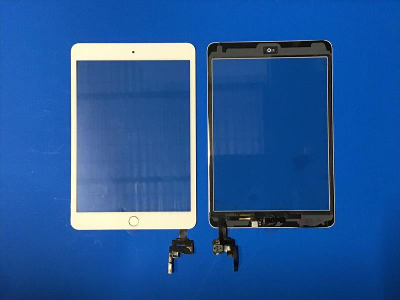 Tactil Ipad Mini 3 con Conector Ic A1600 A1601 A1599 - Blanco