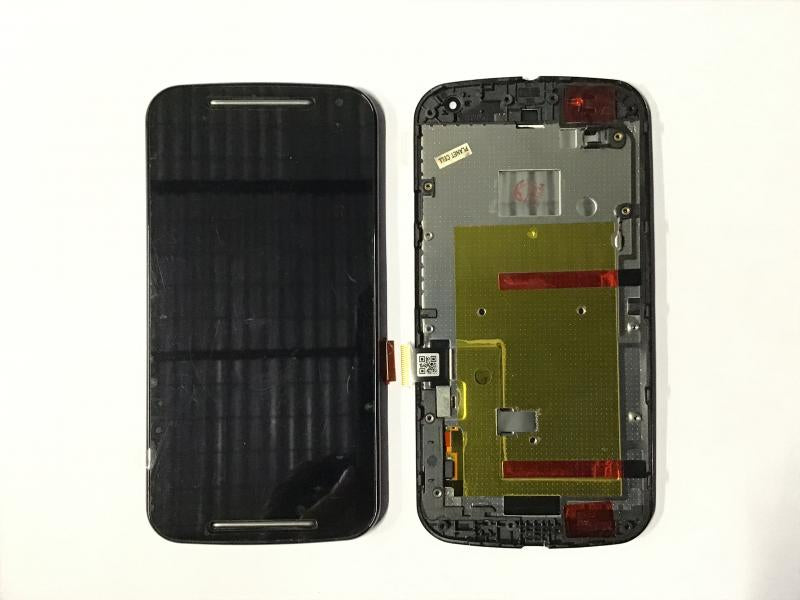 LCD Pantalla Motorola Moto G2 XT1063 XT1068 XT1069 Completa - Negra con Marco