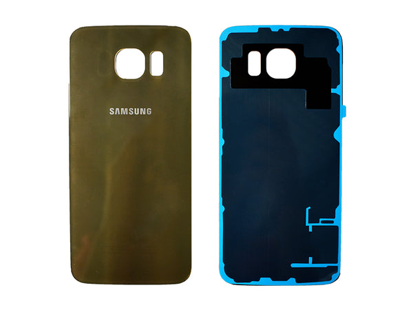 Tapa Samsung Galaxy S6 G920 - Dorada Sin Marco