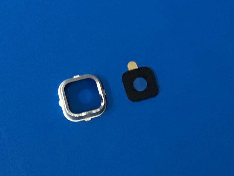 Lente Camara Samsung Galaxy Alpha G850 - Plateado con Marco
