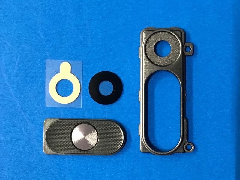 Lente Camara LG G3 D855 D850 D852 D851 - Gris con Marco