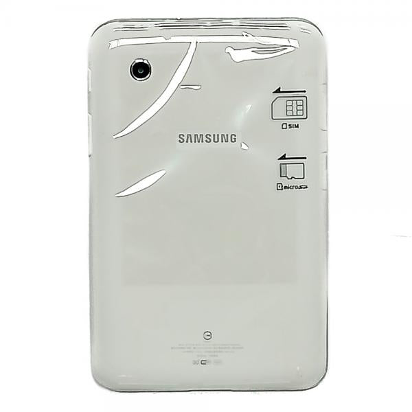 Tapa Samsung Galaxy Tab 2 7.0 P3100 - Blanca con Marco