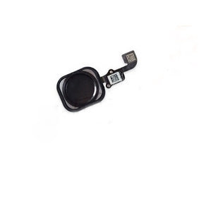 Flex Boton Home Sensor Huella Iphone 6S 6GS 4.7 5.5 Plus Use - Negro