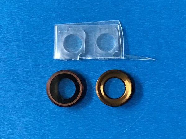 Lente Camara Iphone 6S 4.7 A1688 A1687 - Cobre con Marco