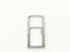 Bandeja Sim Micro Sd Huawei Mate 8 NXT-L29 NXT-L09 - Plateada