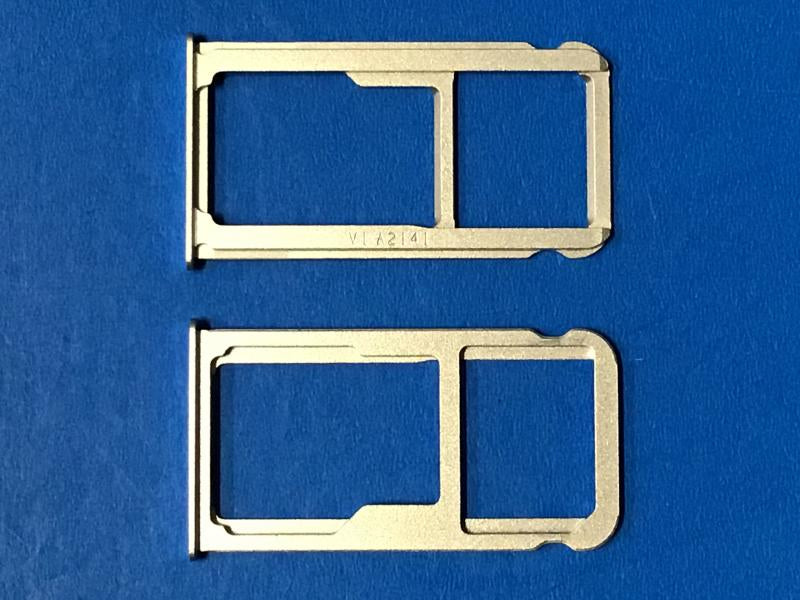 Bandeja Sim Micro Sd Huawei Mate 8 NXT-L29 NXT-L09 - Plateada