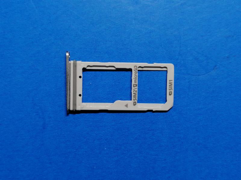 Bandeja Sim Dual Micro Sd Samsung Galaxy S7 Edge G935FD G9350 S7 G930FD - Plateada