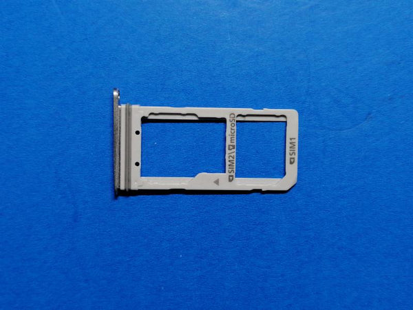 Bandeja Sim Dual Micro Sd Samsung Galaxy S7 Edge G935FD G9350 S7 G930FD - Plateada