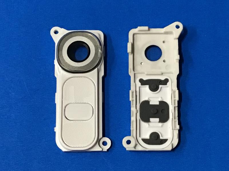 Lente Camara LG G4 H811 H815 - Blanco con Marco