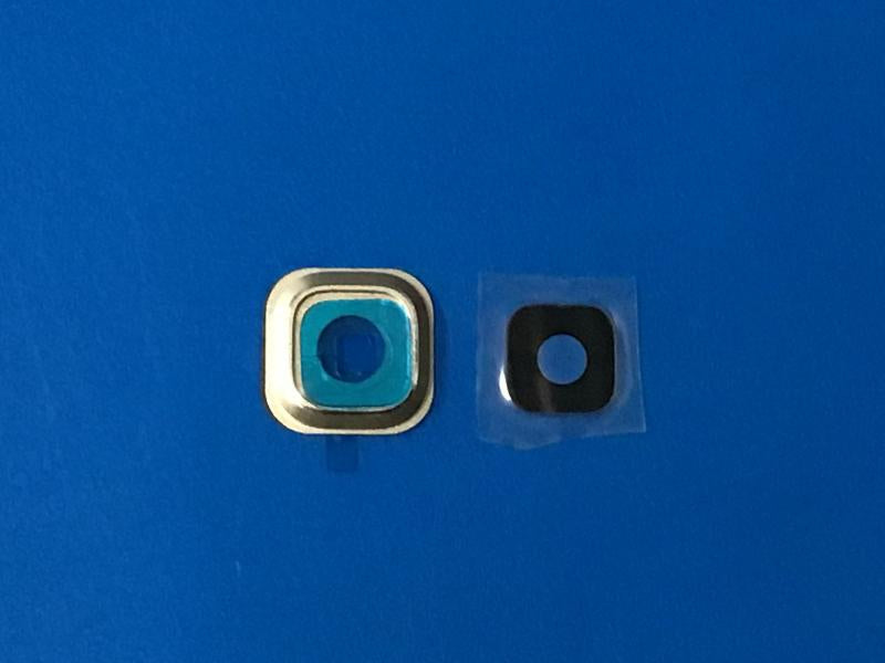 Lente Camara Samsung Galaxy Note 5 N920F - Dorado con Marco