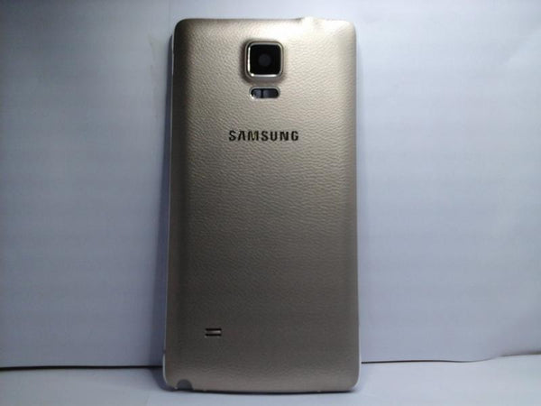Tapa Samsung Galaxy Note 4 N910 - Dorada con Marco