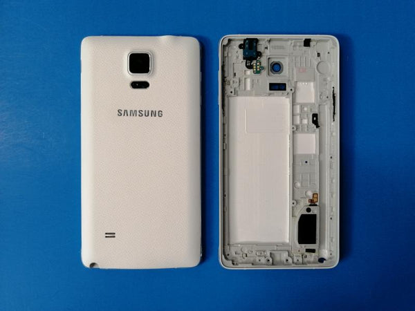 Tapa Samsung Galaxy Note 4 N910 - Blanca con Marco