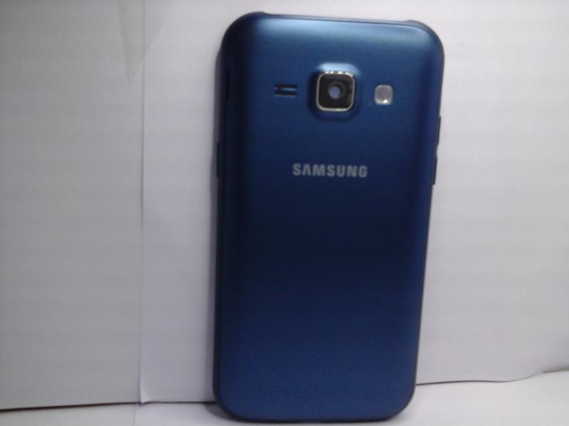 Tapa Samsung Galaxy J1 J100 - Azul con Marco