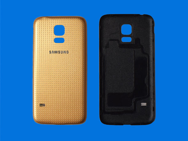 Tapa Samsung Galaxy S5 Mini G800 Original - Dorada Sin Marco