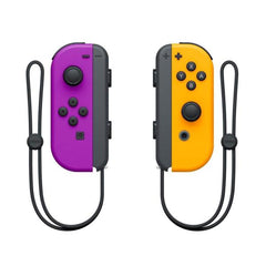 CONTROL NINTENDO SWITCH INALAMBRICO JOY CON MORADO NARANJA