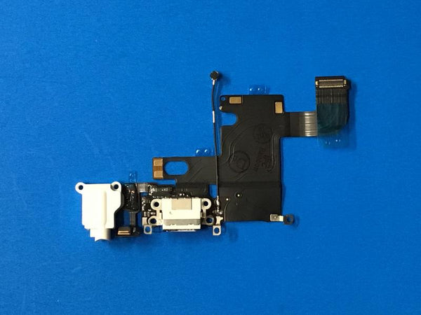 Flex Rack de Carga Microfono Jack Audio Iphone 6G 4.7 A1586 A1549 - Blanco