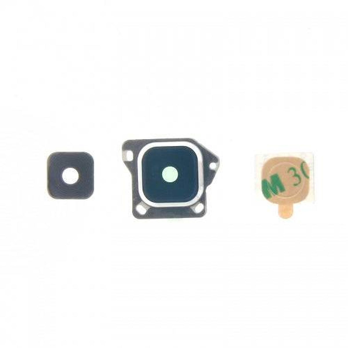 Lente Camara Samsung Galaxy A3 A300 Blanco - Blanco con Marco Imagen principal del producto
