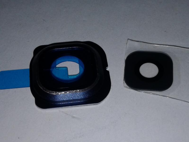 Lente Camara Samsung Galaxy S6 Edge G925 - Azul con Marco