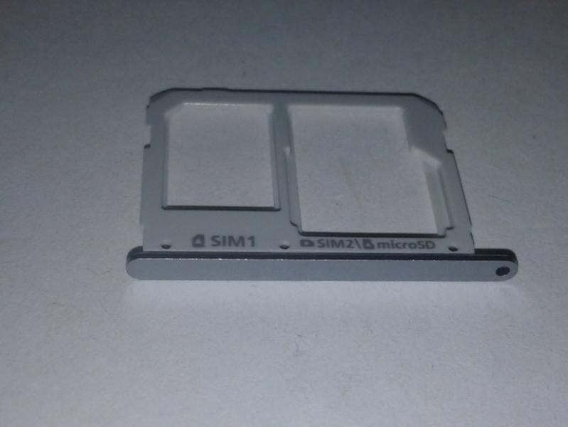 Bandeja Dual Sim Micro Sd Samsung Galaxy A5(2016)a510 A7(2016)a710 A9 A900 - Gris