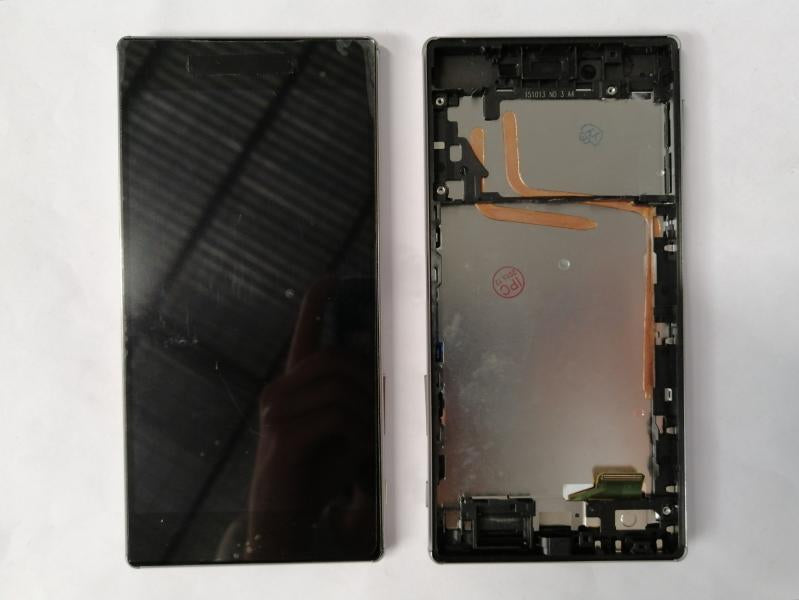 LCD Pantalla Sony Xperia Z5 Premium Dual E6833 E6883 Completa Original - Dorada con Marco