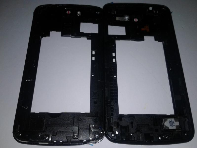 Flex Boton Encendido Lente Camara Timbre LG K10 Negro - Negro con Marco